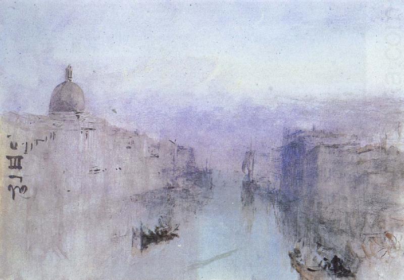 Joseph Mallord William Turner Canal china oil painting image